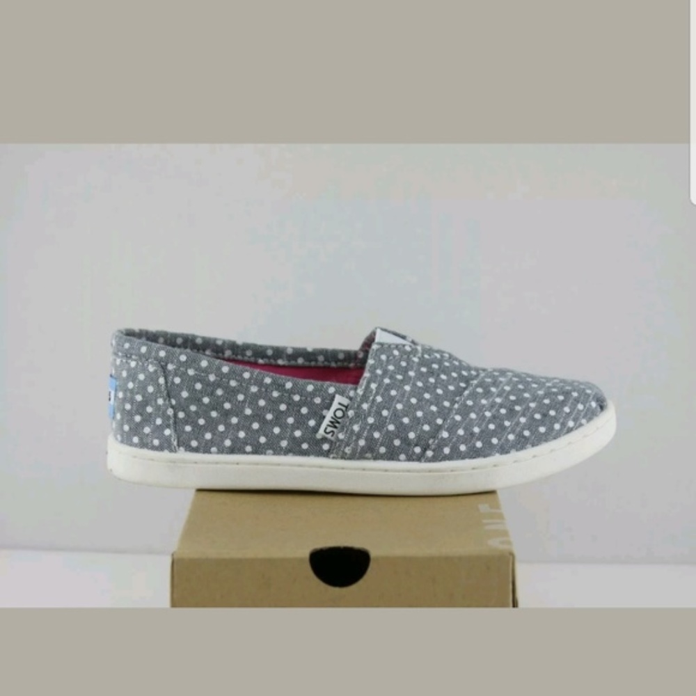 Toms Classic Chambray Polka Dots - Picture 4 of 4